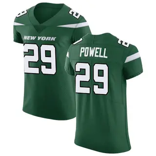 New York Jets Men's Bilal Powell Elite Gotham Vapor Untouchable Jersey - Green
