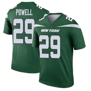 New York Jets Men's Bilal Powell Legend Gotham Player Jersey - Green
