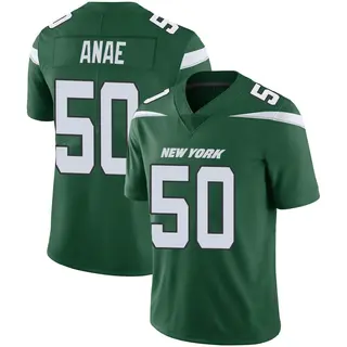 New York Jets Men's Bradlee Anae Limited Gotham Vapor Jersey - Green