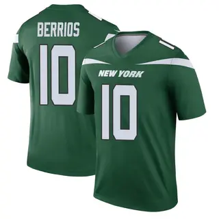 New York Jets Men's Braxton Berrios Legend Gotham Player Jersey - Green