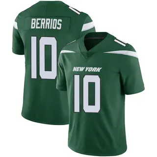 New York Jets Men's Braxton Berrios Limited Gotham Vapor Jersey - Green