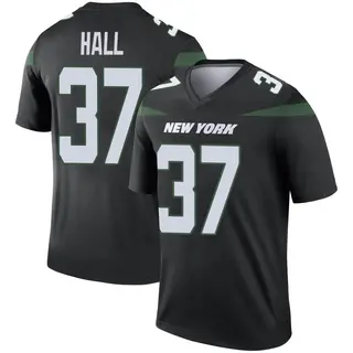 New York Jets Men's Bryce Hall Legend Stealth Color Rush Jersey - Black