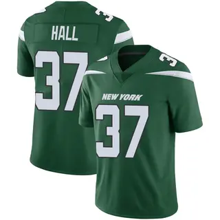 New York Jets Men's Bryce Hall Limited Gotham Vapor Jersey - Green
