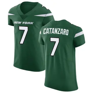 New York Jets Men's Chandler Catanzaro Elite Gotham Vapor Untouchable Jersey - Green