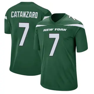 New York Jets Men's Chandler Catanzaro Game Gotham Jersey - Green