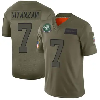 New York Jets Men's Chandler Catanzaro Limited 2019 Salute to Service Jersey - Camo