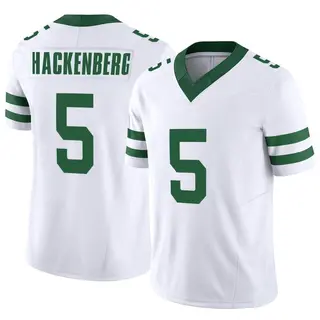 New York Jets Men's Christian Hackenberg Limited Legacy Vapor F.U.S.E. Jersey - White