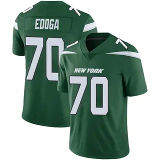New York Jets Men's Chuma Edoga Limited Gotham Vapor Jersey - Green