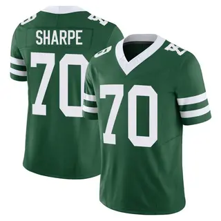 New York Jets Men's David Sharpe Limited Legacy Vapor F.U.S.E. Jersey - Green