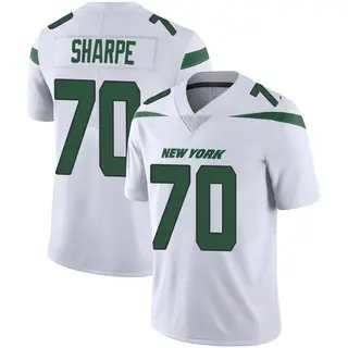 New York Jets Men's David Sharpe Limited Spotlight Vapor Jersey - White