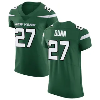 New York Jets Men's Isaiah Dunn Elite Gotham Vapor Untouchable Jersey - Green