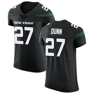 New York Jets Men's Isaiah Dunn Elite Stealth Vapor Untouchable Jersey - Black