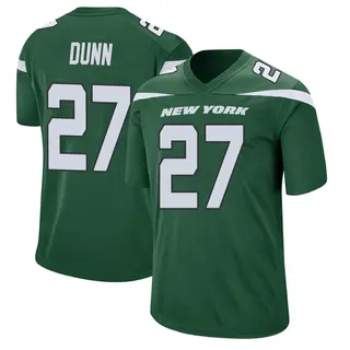 New York Jets Men's Isaiah Dunn Game Gotham Jersey - Green