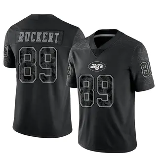 New York Jets Men's Jeremy Ruckert Limited Reflective Jersey - Black