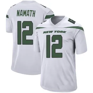 New York Jets Men's Joe Namath Game Spotlight Jersey - White