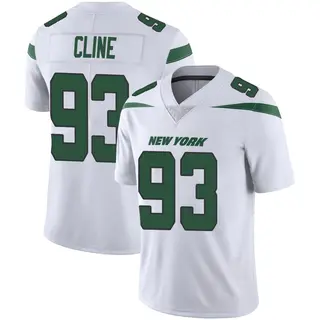 New York Jets Men's Kameron Cline Limited Spotlight Vapor Jersey - White