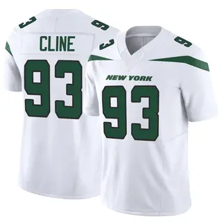 New York Jets Men's Kameron Cline Limited Vapor F.U.S.E. Jersey - White