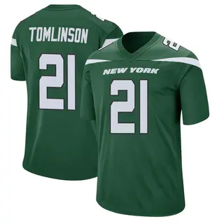 New York Jets Men's LaDainian Tomlinson Game Gotham Jersey - Green