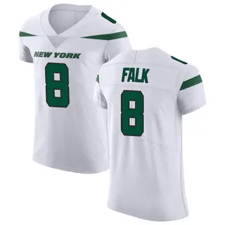 New York Jets Men's Luke Falk Elite Spotlight Vapor Untouchable Jersey - White