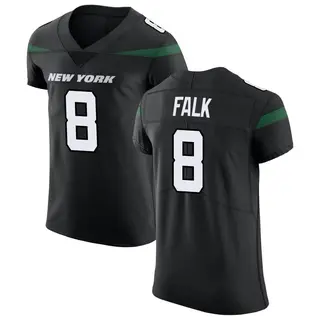 New York Jets Men's Luke Falk Elite Stealth Vapor Untouchable Jersey - Black