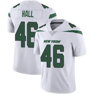 New York Jets Men's Maalik Hall Limited Spotlight Vapor Jersey - White