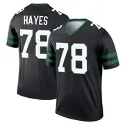 New York Jets Men's Marquis Hayes Legend Legacy Jersey - Black