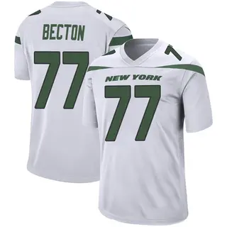 New York Jets Men's Mekhi Becton Game Spotlight Jersey - White