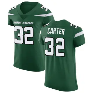 New York Jets Men's Michael Carter Elite Gotham Vapor Untouchable Jersey - Green