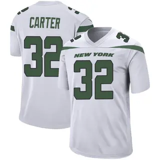 New York Jets Men's Michael Carter Game Spotlight Jersey - White