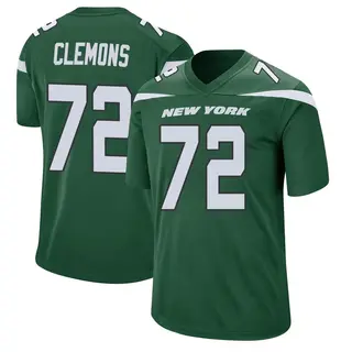 New York Jets Men's Micheal Clemons Game Gotham Jersey - Green