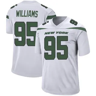 New York Jets Men's Quinnen Williams Game Spotlight Jersey - White