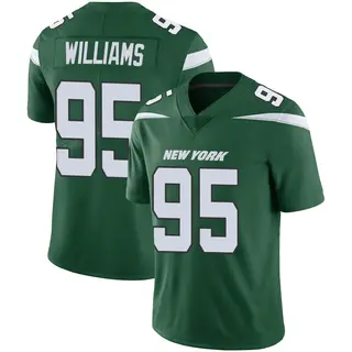 New York Jets Men's Quinnen Williams Limited Gotham Vapor Jersey - Green