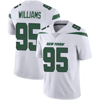 New York Jets Men's Quinnen Williams Limited Spotlight Vapor Jersey - White
