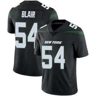 New York Jets Men's Ronald Blair Limited Stealth Vapor Jersey - Black