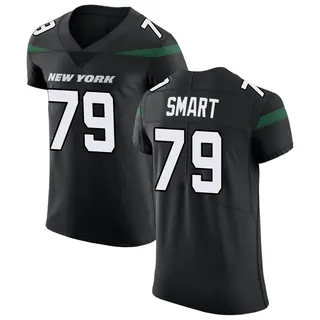 New York Jets Men's Tanzel Smart Elite Stealth Vapor Untouchable Jersey - Black