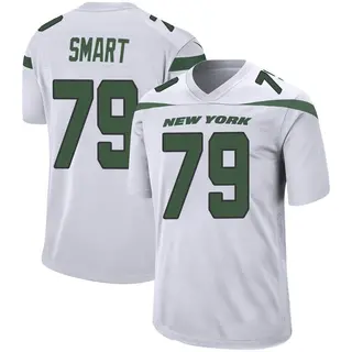 New York Jets Men's Tanzel Smart Game Spotlight Jersey - White