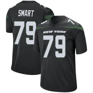 New York Jets Men's Tanzel Smart Game Stealth Jersey - Black