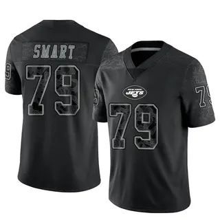 New York Jets Men's Tanzel Smart Limited Reflective Jersey - Black