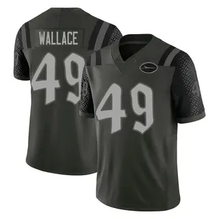 New York Jets Men's Trevin Wallace Limited Gotham 2025 Rivalries Collection Jersey - Green