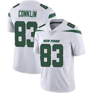 New York Jets Men's Tyler Conklin Limited Spotlight Vapor Jersey - White