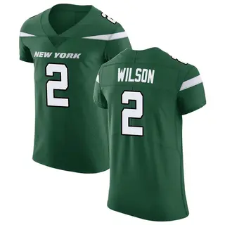 New York Jets Men's Zach Wilson Elite Gotham Vapor Untouchable Jersey - Green