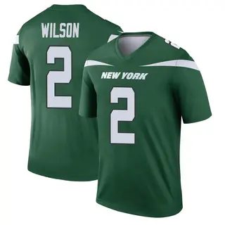 New York Jets Men's Zach Wilson Legend Gotham Player Jersey - Green