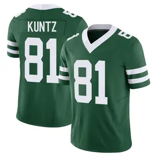 New York Jets Men's Zack Kuntz Limited Legacy Vapor F.U.S.E. Jersey - Green