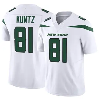 New York Jets Men's Zack Kuntz Limited Vapor F.U.S.E. Jersey - White