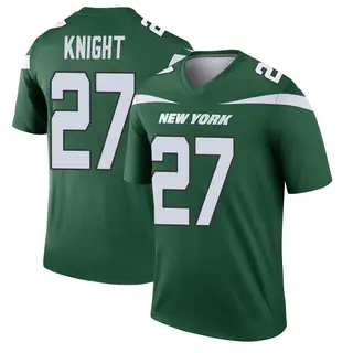 New York Jets Men's Zonovan Knight Legend Gotham Player Jersey - Green