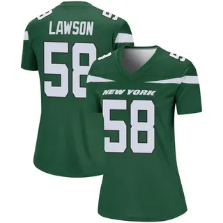 New York Jets Women's Carl Lawson Legend Gotham Player Jersey - Green