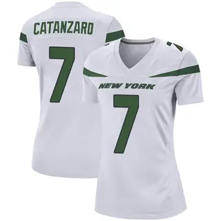 New York Jets Women's Chandler Catanzaro Game Spotlight Jersey - White