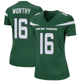 New York Jets Women's Chandler Worthy Game Gotham Jersey - Green