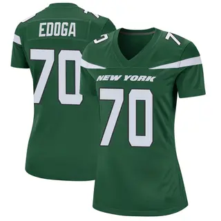 New York Jets Women's Chuma Edoga Game Gotham Jersey - Green