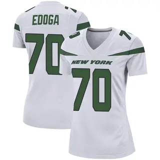 New York Jets Women's Chuma Edoga Game Spotlight Jersey - White
